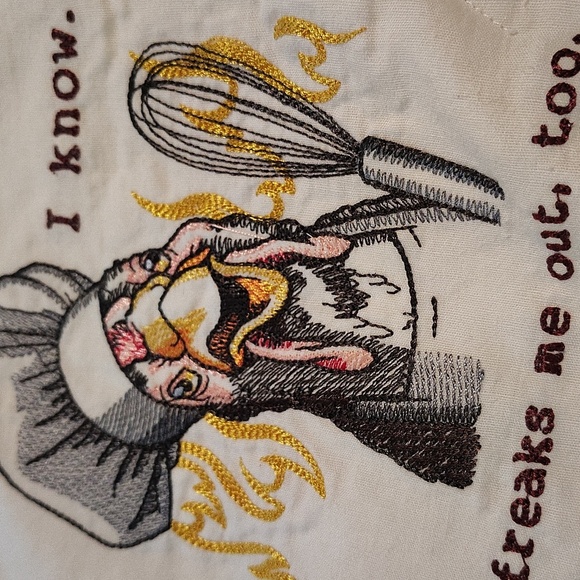 Handmade Quilted Hand Stitched Placemats Kitchen Chickens Funny Farm Funny - Picture 10 of 10